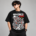 Attack on Titan Armored Titan Oversized T-Shirt – Black