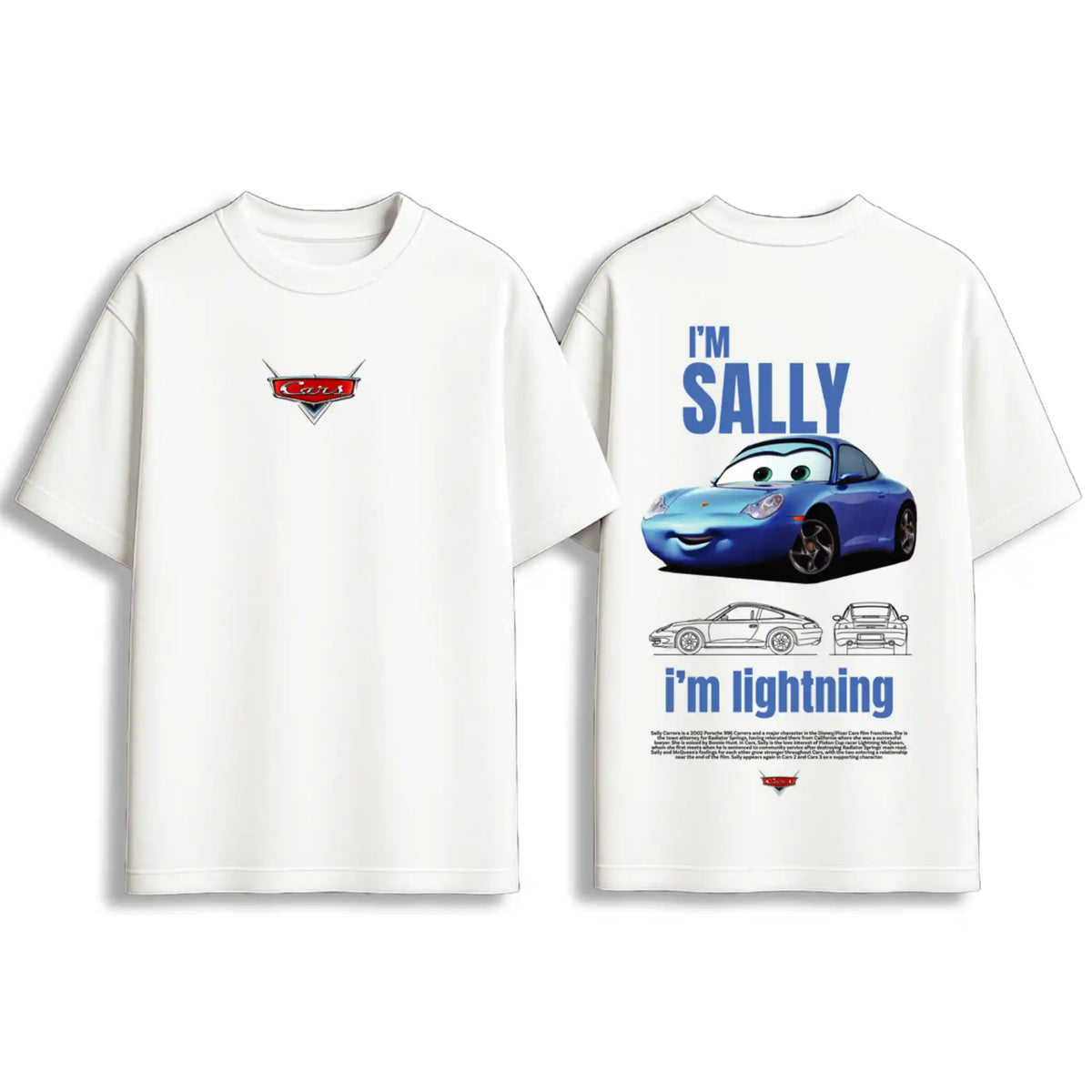 Sally Car Graphic Oversize T-Shirt
