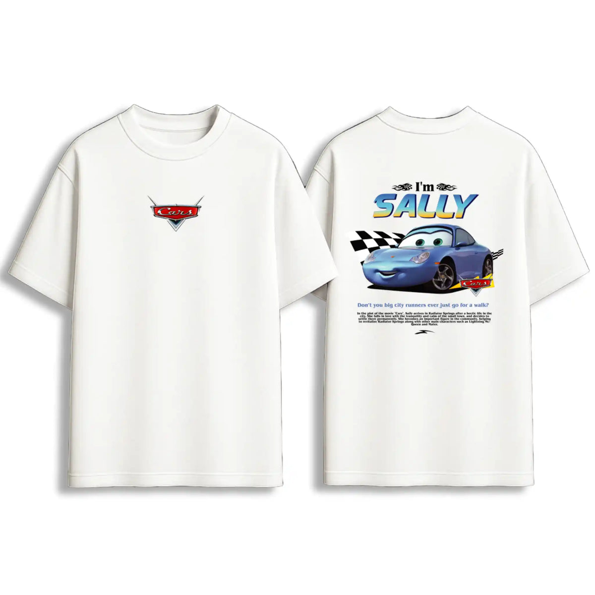 Sally Car Graphic Oversize T-Shirt