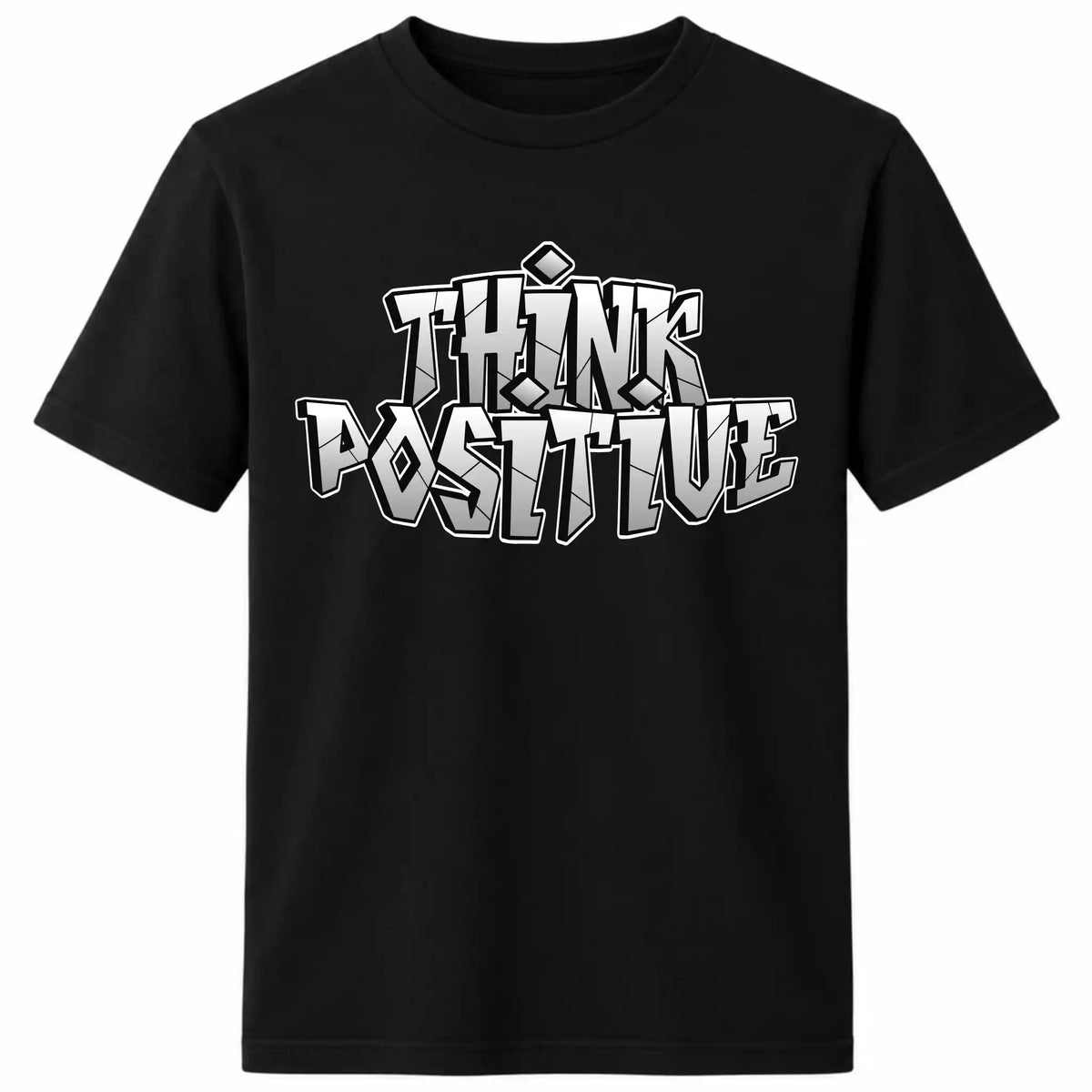 Think Positive Graphic Regular Fit T-Shirt